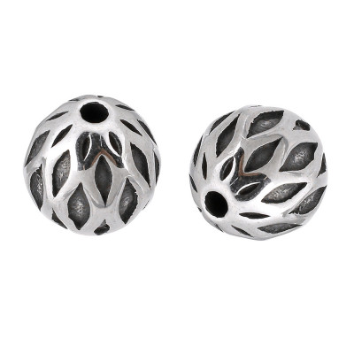 Surgical steel mesh bead