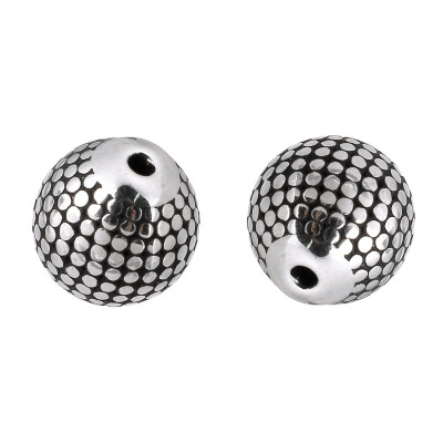 Bead dotted surgical steel