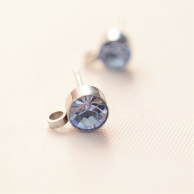 Puseta with a Light Sapphire colored surgical steel case