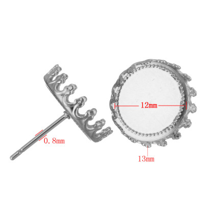 Surgical steel ozone edging 12mm inside diameter