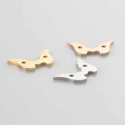 Wing connector surgical steel three color variants