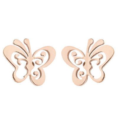 Pusety motýlci chirurgická ocel čtyři barevné varianty