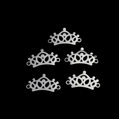 Surgical steel crown connector