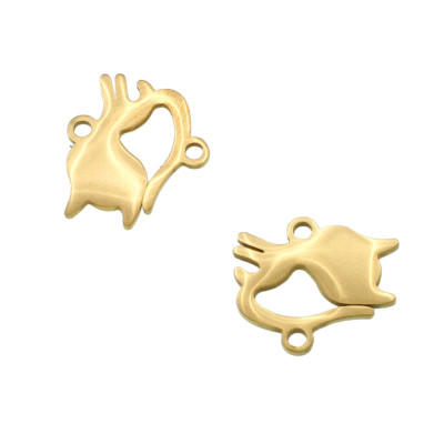 Connector cat surgical steel two color combinations