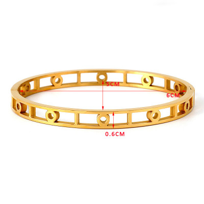 Bracelet surgical steel three color variants