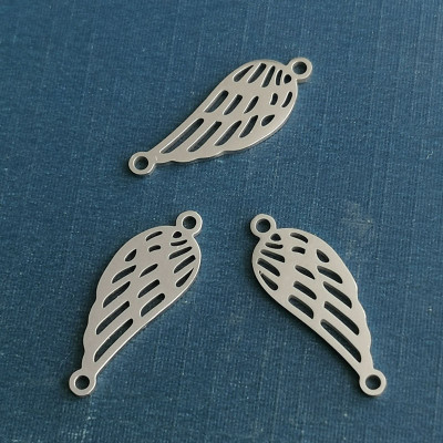 Surgical steel sash wing connector