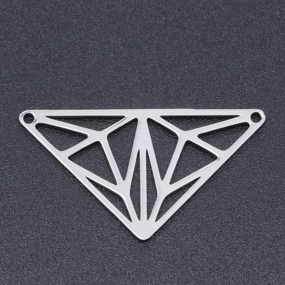 Surgical steel triangle connector