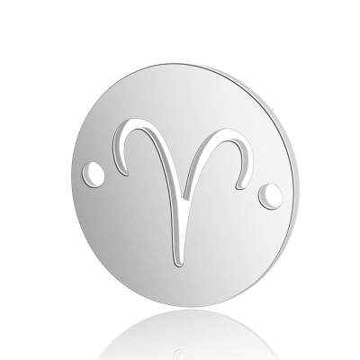 Surgical Steel Zodiac Sign Connector