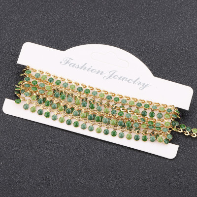 Řetízkovina s barevnými placičkami chirurgická ocel