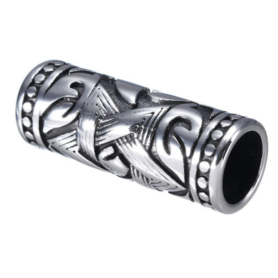 Solid tube 30 x 12 x 12mm made of surgical steel