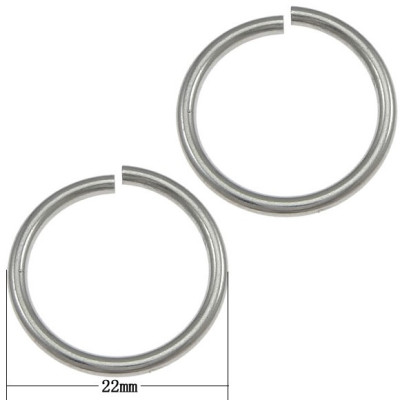 Close ring 22 x 1,80mm stainless steel 304