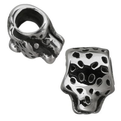 Leopard surgical steel bead
