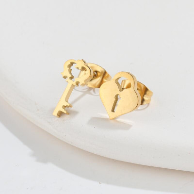 Puset KEYS AND LOCKS surgical steel