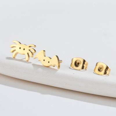 Pusety PAVOUČEK A NETOPÝR chirurgická ocel