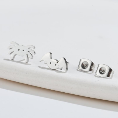 Pusety PAVOUČEK A NETOPÝR chirurgická ocel