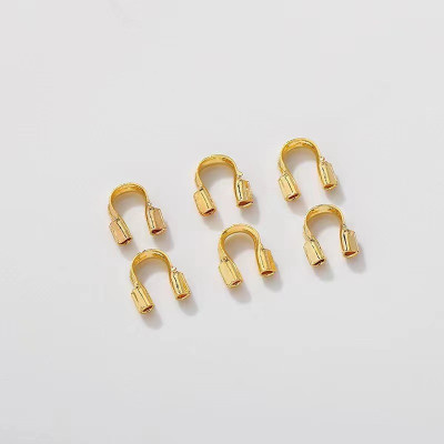 Conductor of surgical steel nylon wire, inner hole 0.7 and 0.8 mm gold galvanization