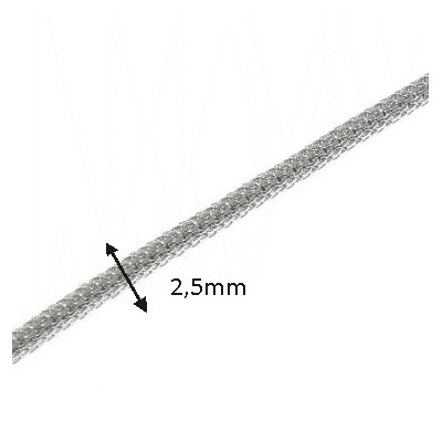 Surgical steel 2.5mm hose