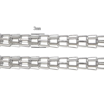 Surgical steel 3mm chain