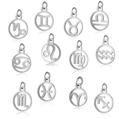 Pendant Sign of the Zodiac surgical steel