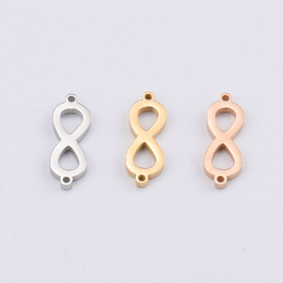 Konektor ležatá osmička z chirurgické oceli tři barevné varianty