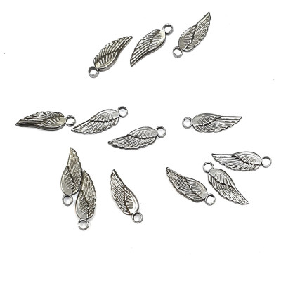 Pendant wing small surgical steel