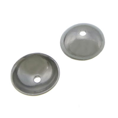 Surgical steel bead 5mm smooth