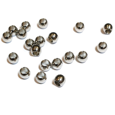 Bead 5mm hole 3mm made of surgical steel