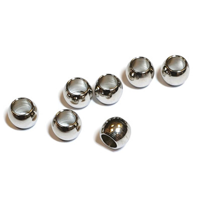 Bead 5mm hole 3mm made of surgical steel