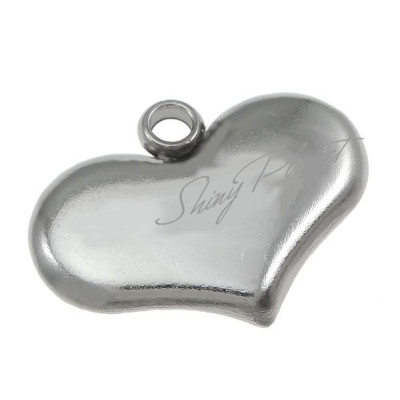 Heart bed, 14 x 9mm, surgical steel