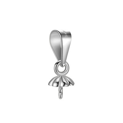Hook for sticking pearls, 1pc, AG 925