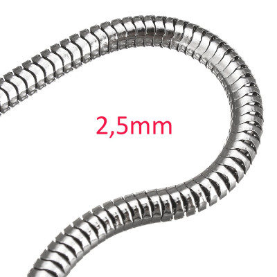 Surgical steel 2.5mm hose