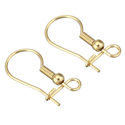 Shaped Hook earwire closable with stainless steel 304