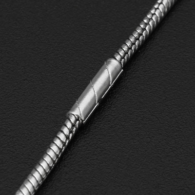 Tube with 2.5mm decorative tubes made of surgical steel