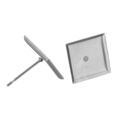 Puset square 7mm made of surgical steel