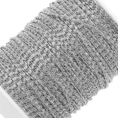 Delicate spiral link chain made of stainless steel 304