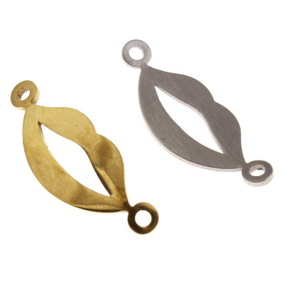 Connector of surgical steel mouth