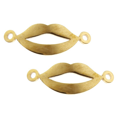 Connector of surgical steel mouth