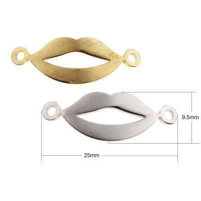 Connector of surgical steel mouth