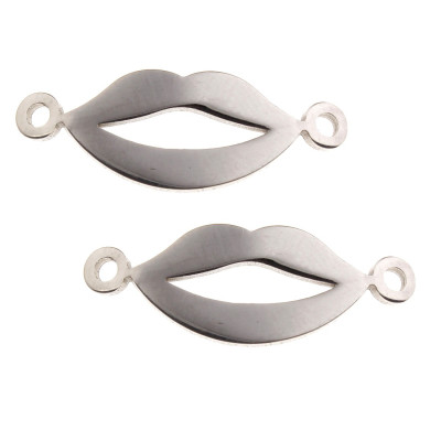 Connector of surgical steel mouth