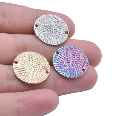 Connector DISK surgical steel 3 variants