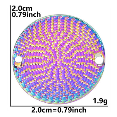 Connector DISK surgical steel 3 variants