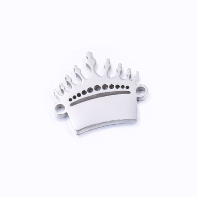 Connector CROWN OF BEAUTY surgical steel