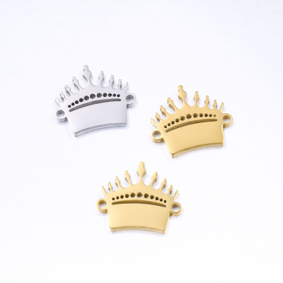Connector CROWN OF BEAUTY surgical steel