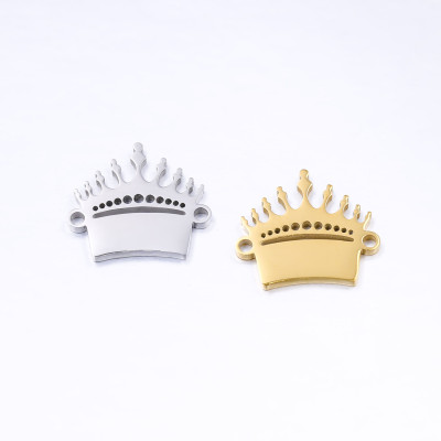 Connector CROWN OF BEAUTY surgical steel