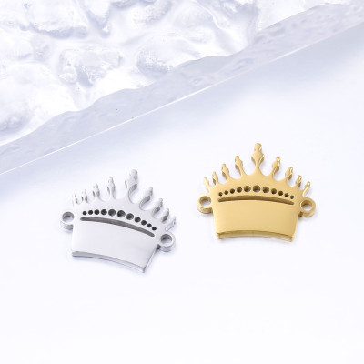 Connector CROWN OF BEAUTY surgical steel