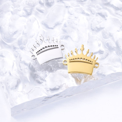 Connector CROWN OF BEAUTY surgical steel