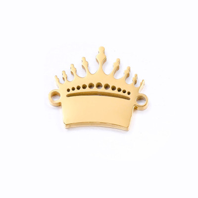 Connector CROWN OF BEAUTY surgical steel