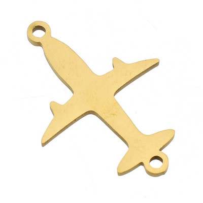 Connector aircraft surgical steel two color variants