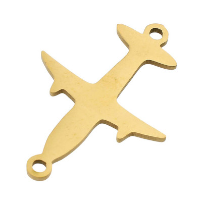 Connector aircraft surgical steel two color variants