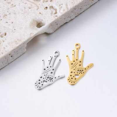 Pendant hand surgical steel two variants